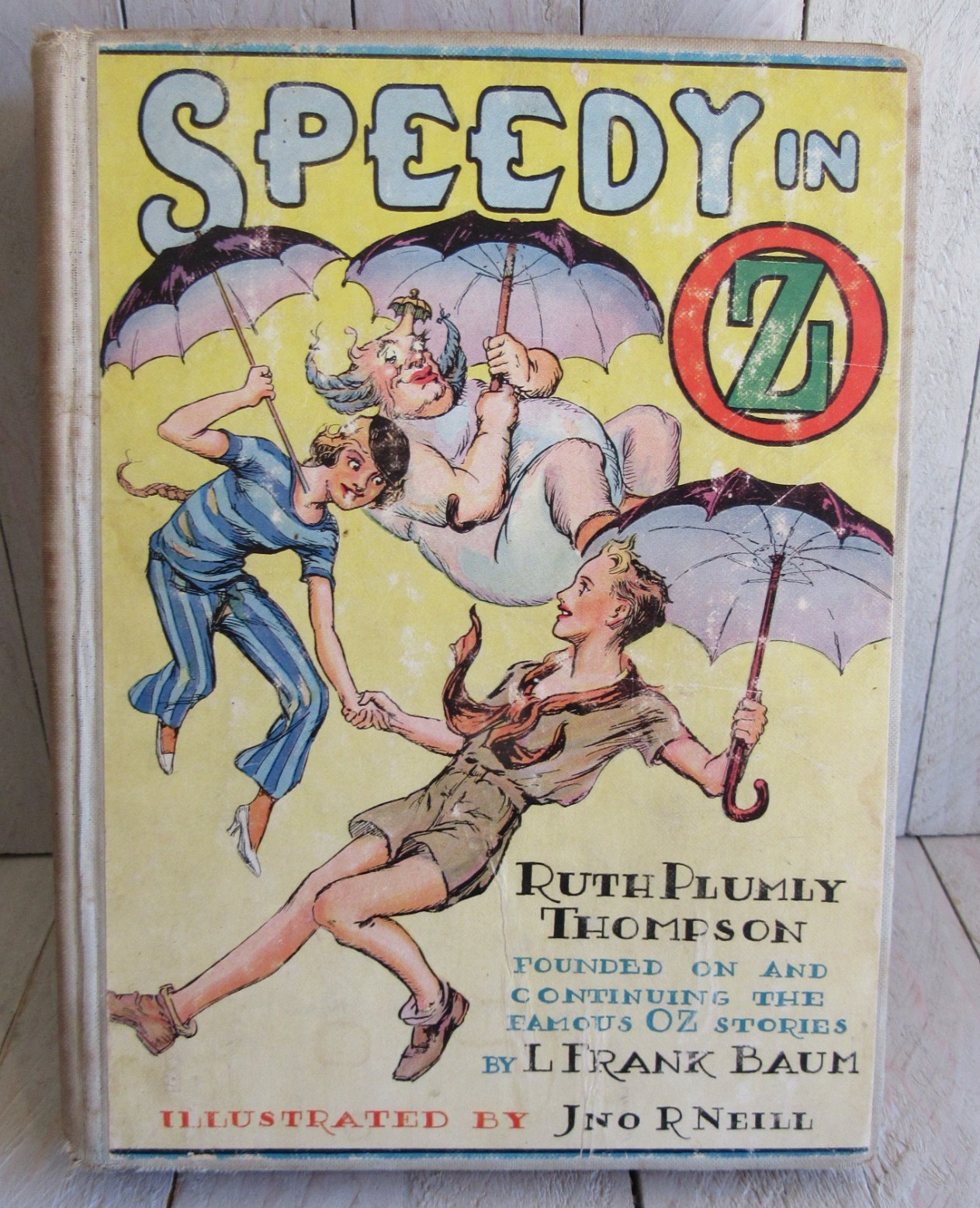 vtg Speedy in Oz Ruth Plumly Thompson John R. Neill Hardcover Reilly & Lee