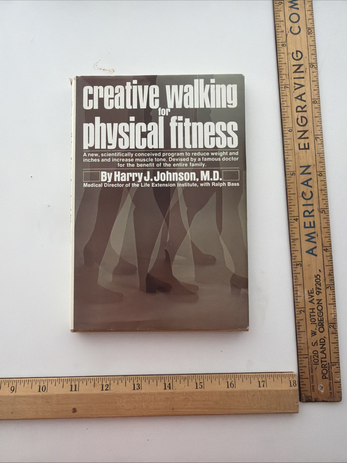 Creative Walking for Physical Fitness by Harry J. Johnson HC First Edition Very