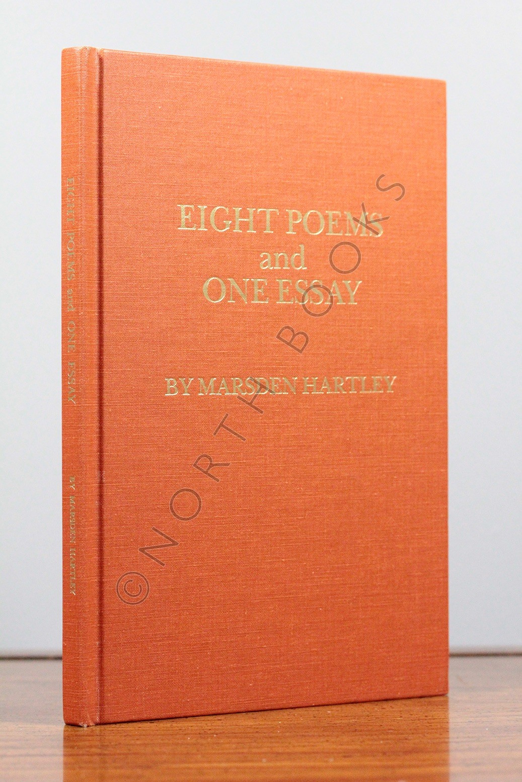 Marsden Hartley / Eight Poems in One Essay 1st Edition 1976