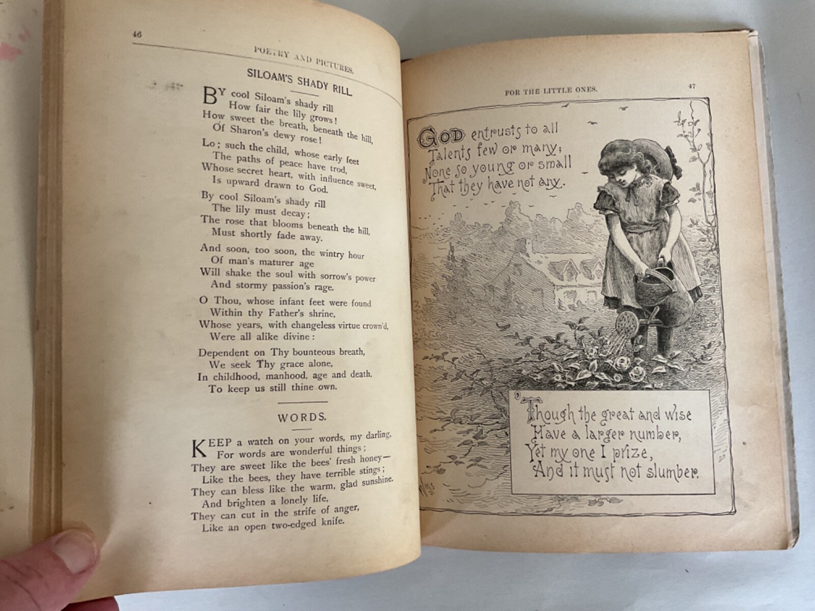 Poetry and Pictures for the Little Ones Belford Clarke & Co 1889