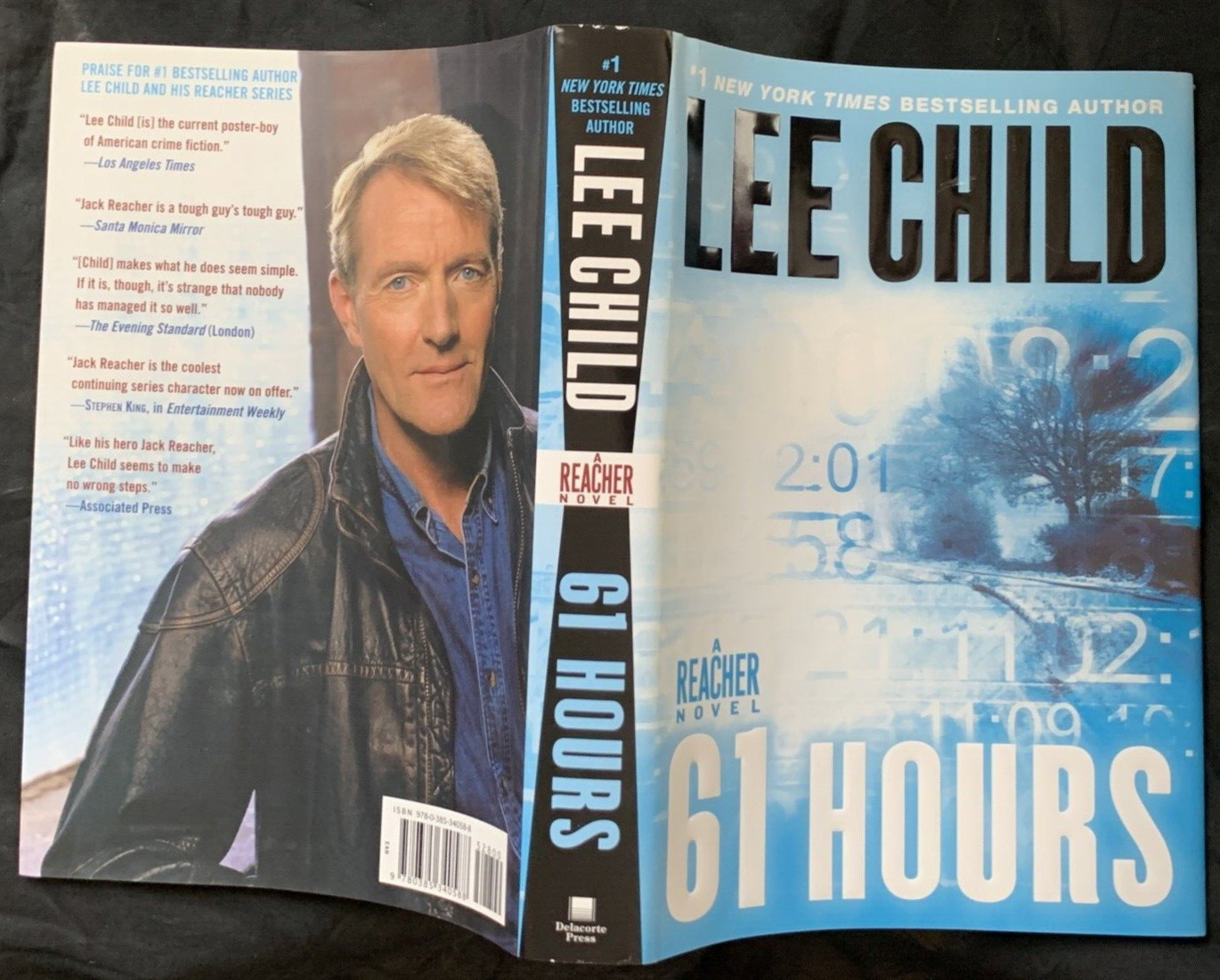 Lee Child *61 HOURS* 1st Edition HCDJ
