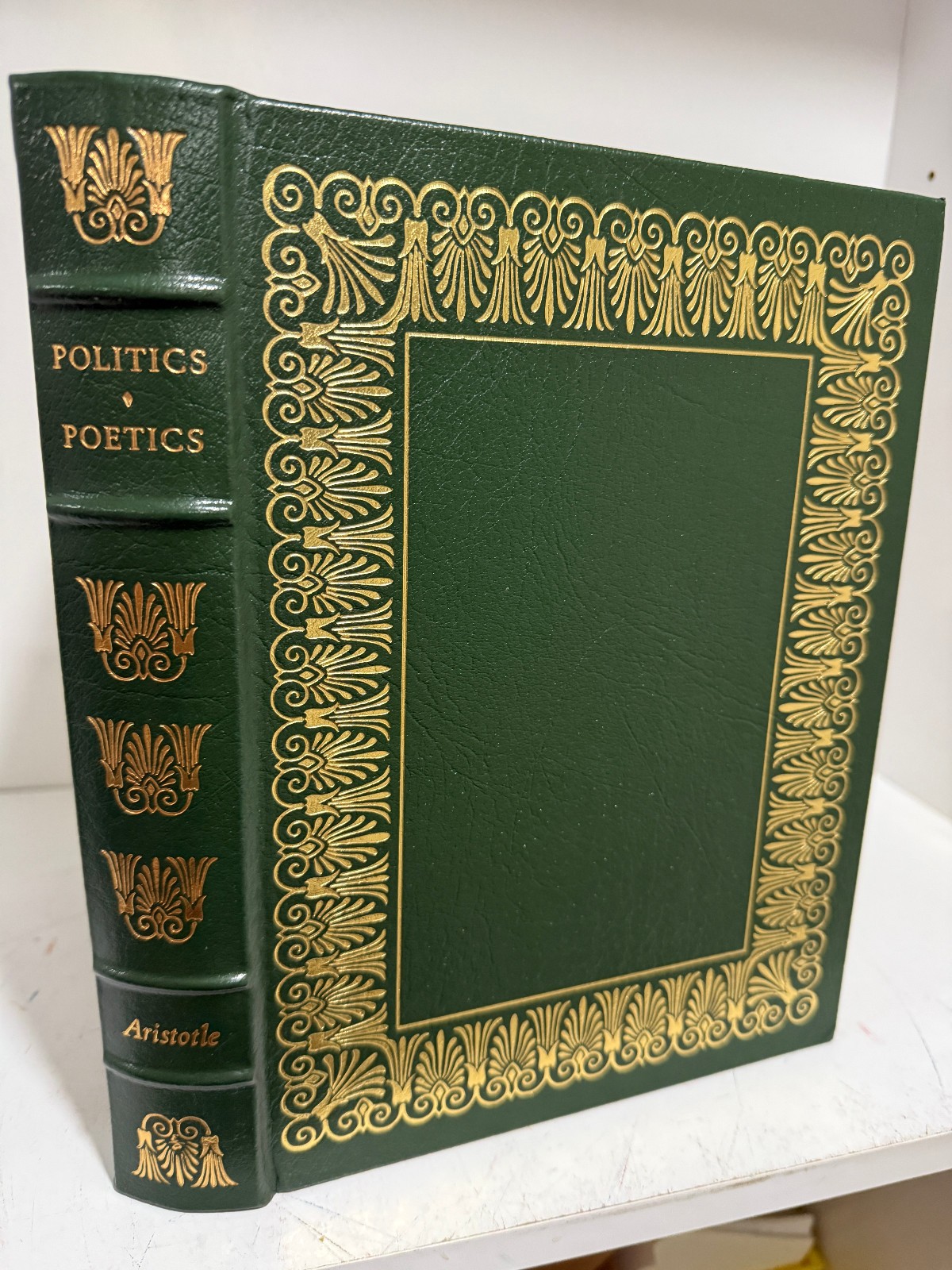 Easton Press Aristotle – Politics and Poetics 100 Greatest Books