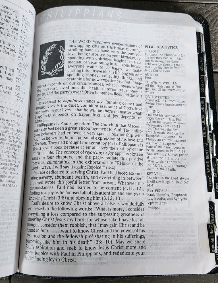 Life Application Study Bible New International Version Large Print Leather 2005