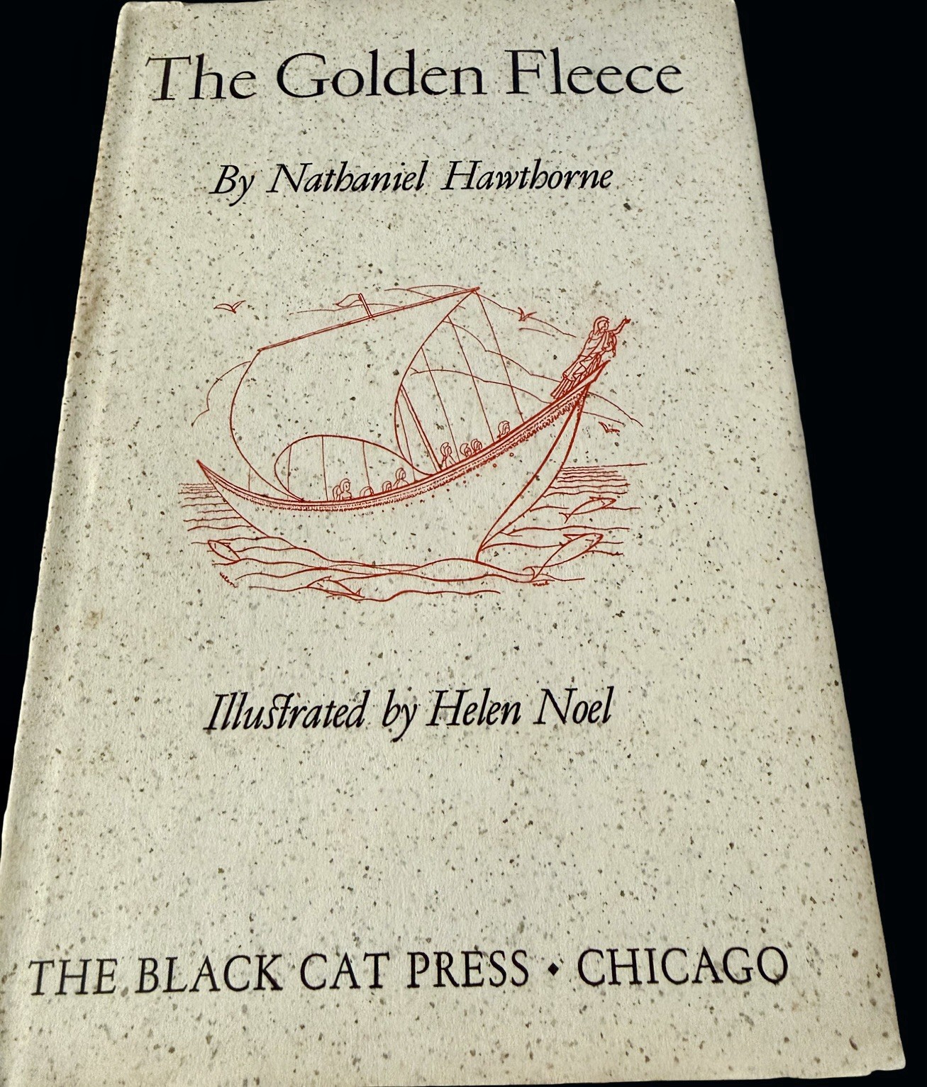 The Golden Fleece Nathaniel Hawthorne 1936 Black Cat Press SIGNED Norman Forgue