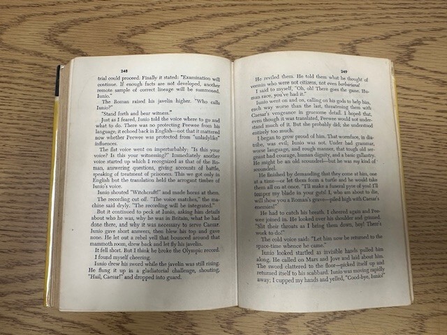 Robert A Heinlein HAVE SPACE SUIT—WILL TRAVEL 1st Ed 1958 Library Copy