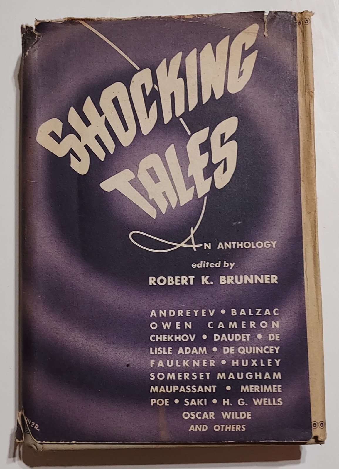 SHOCKING TALES – Brunner, 1st 1946 – SHORT STORIES HORROR REVENGE MYSTERY EVIL