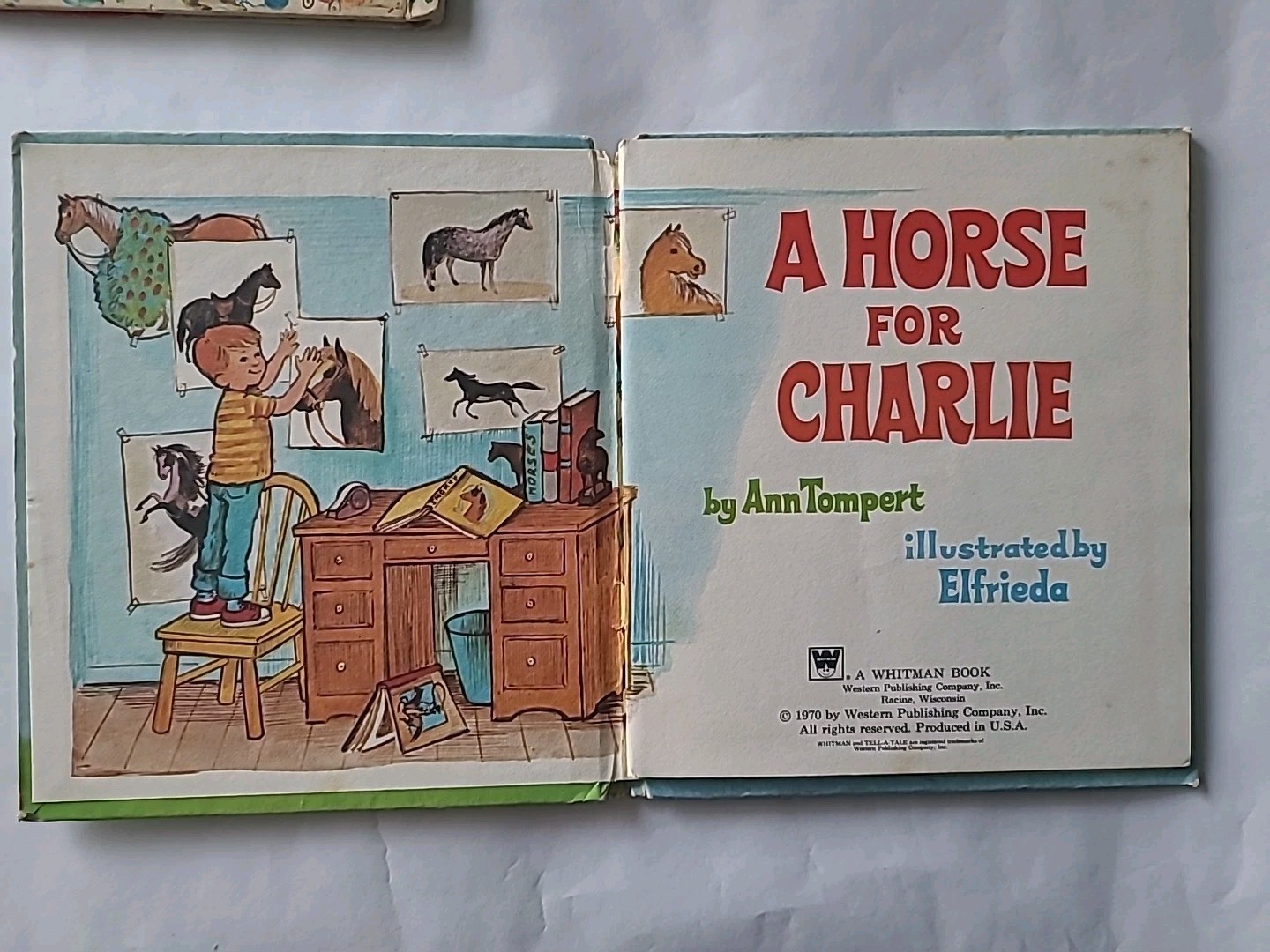 Vintage Rand McNally & Whitman Flopears, Mr Snitzel, Mother Goose, Horse Charlie