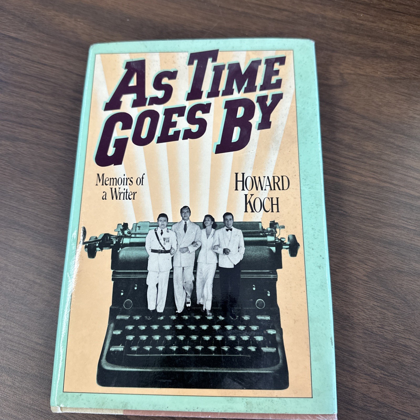 Crime MTI Hardcover in DJ, As Time Goes By by Koch, HBJ 1979, VG+
