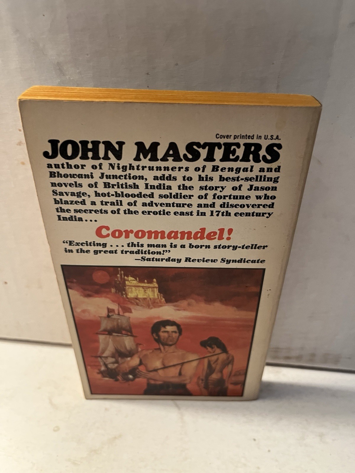 COROMANDEL! by JOHN MASTERS Ballantine PB 1967 Eroticism and Adventure 1st Print