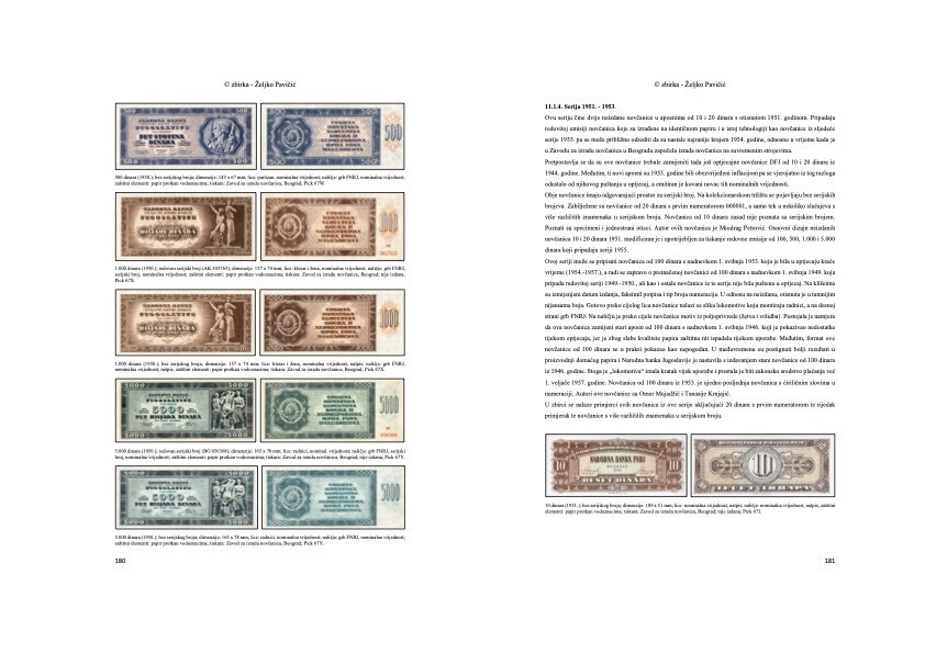 BOOK OF BANKNOTES OF EX YUGOSLAVIA (1918-2003) AND CROATIA (1991-2022)