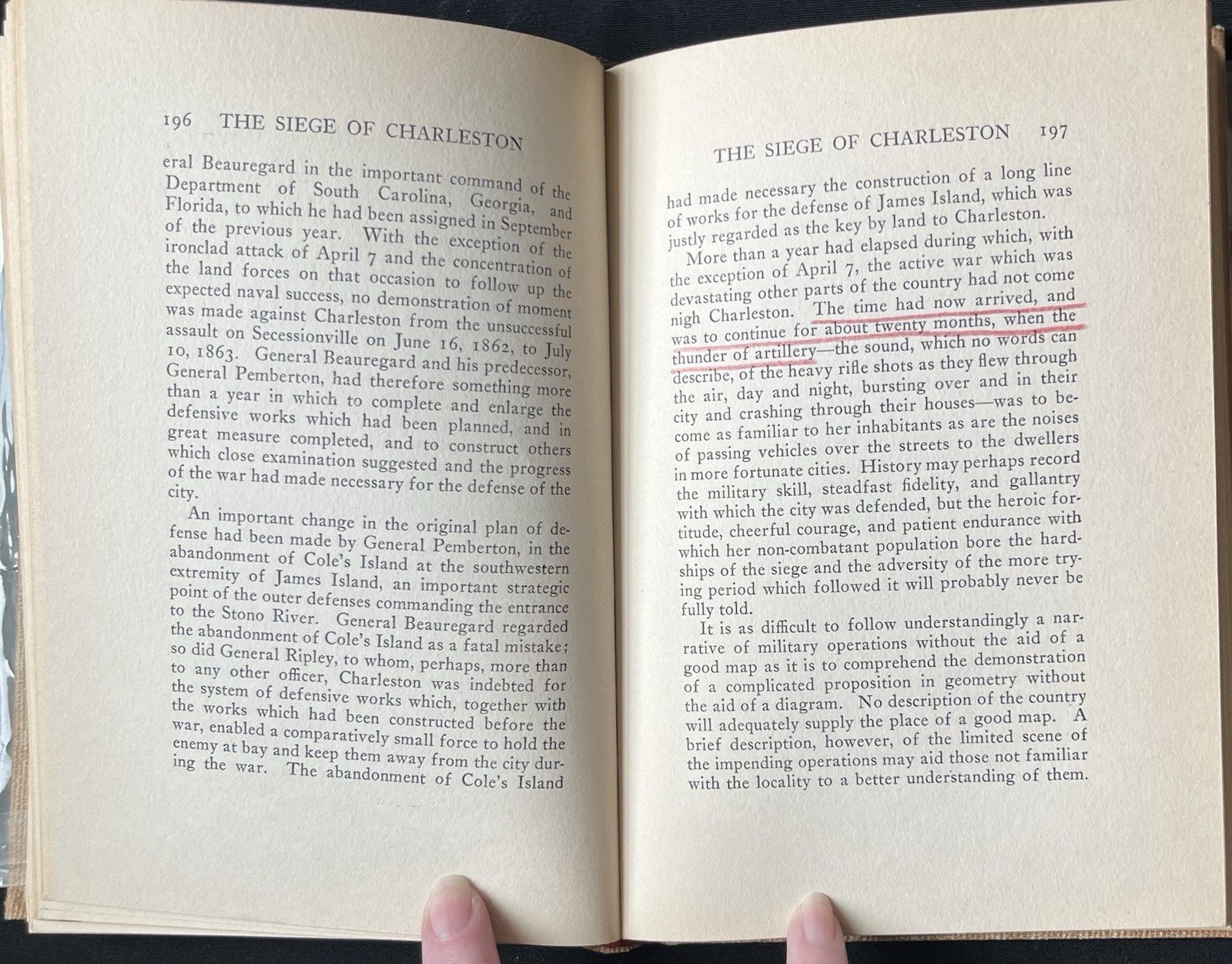 The Siege of Charleston by Samuel Jones—1st Edition/1911—HC—Antique—Civil War