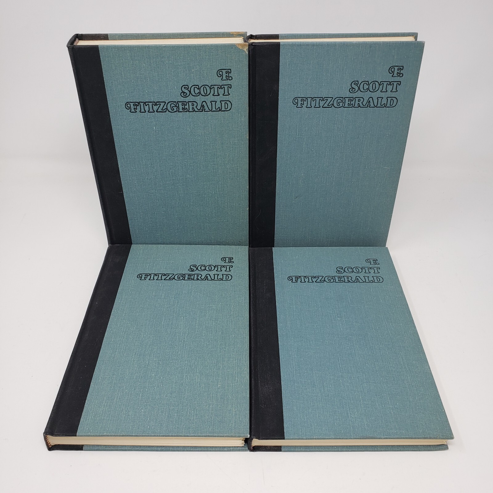 F. Scott Fitzgerald Lot of 4 – Scribner’s Sons, Hardcover, Gatsby, Tycoon