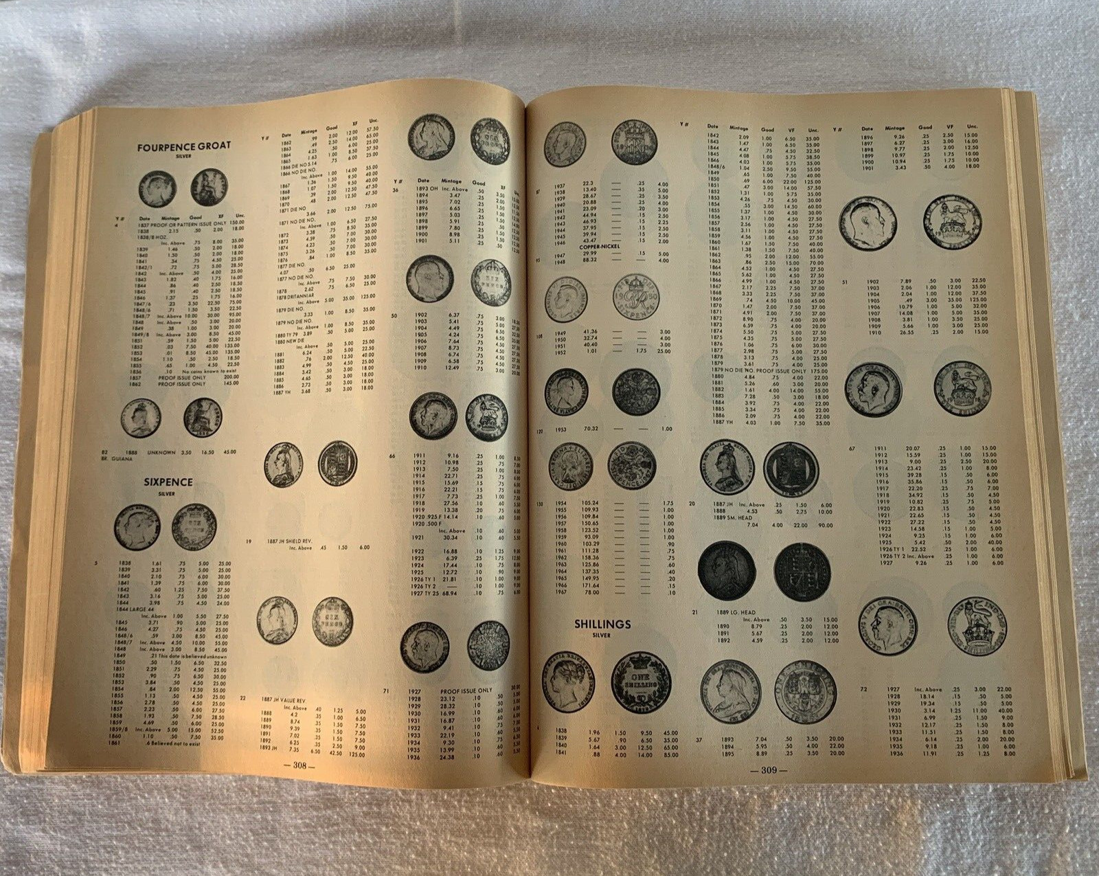 Vtg Standard Catalog World Coins Chester Krause 1972 Edition 800 pages Softcover