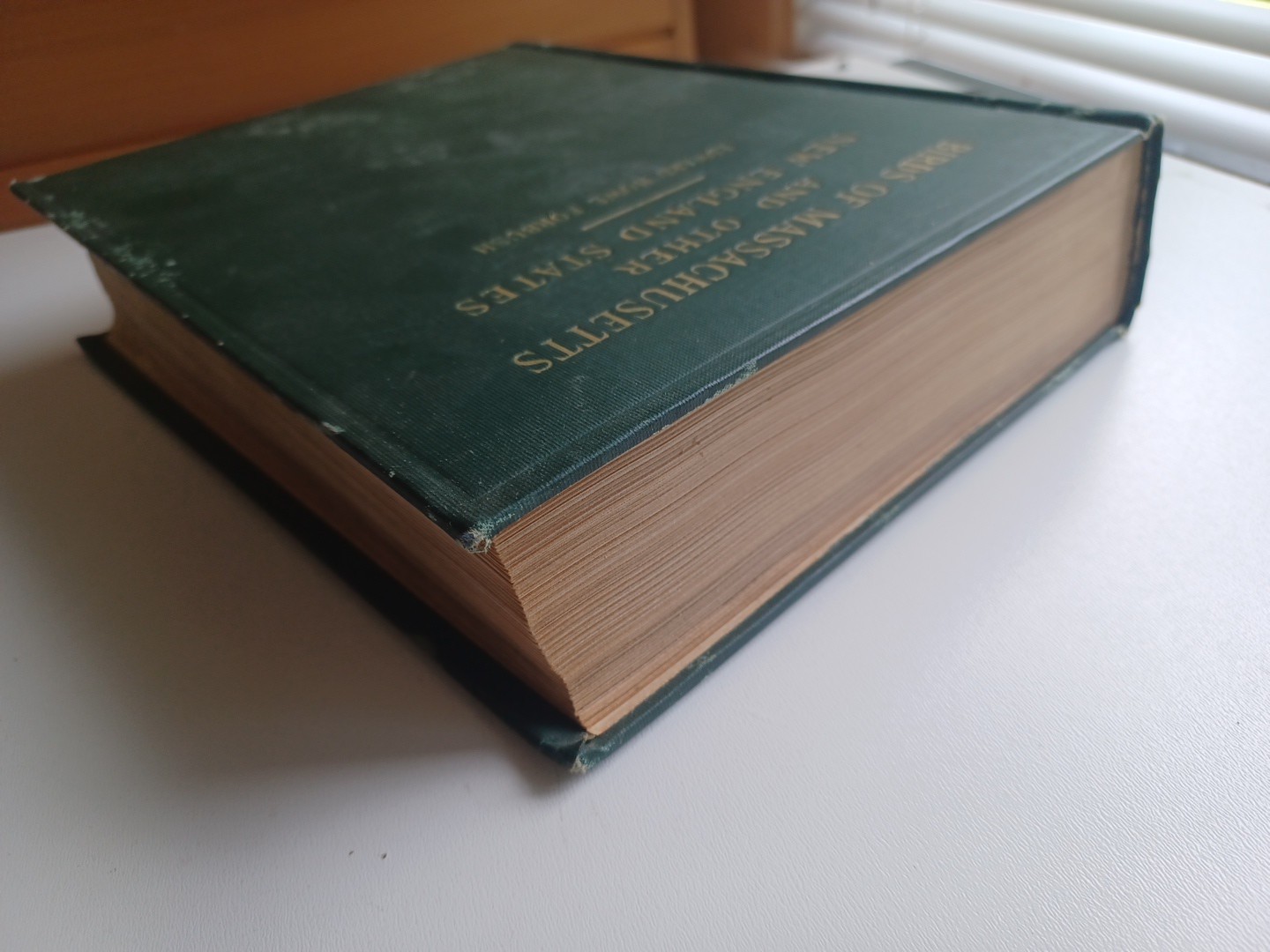 SIGNED Birds Of Massachusetts And Other New England States 1929 Forbush Vol 1-3