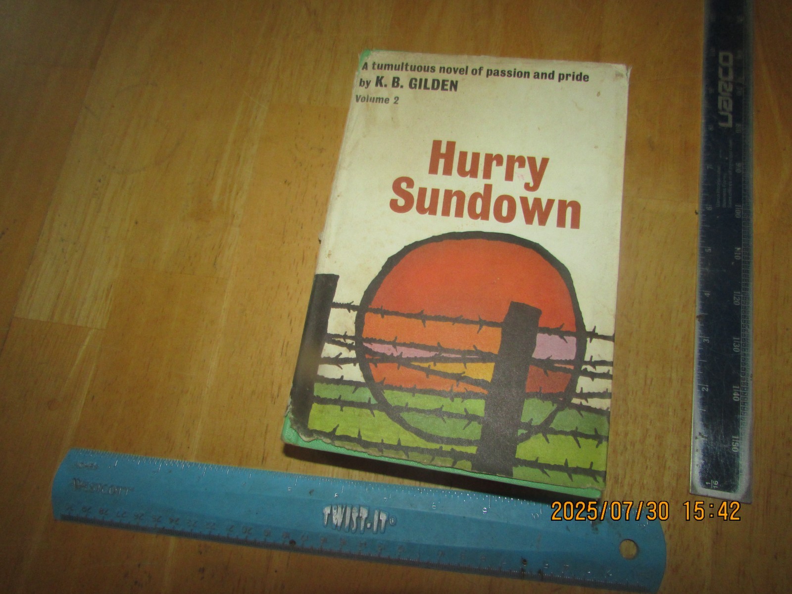 Hurry Sundown Volume 1 and 2 by K. B. Gilden (1964, Hardcover)