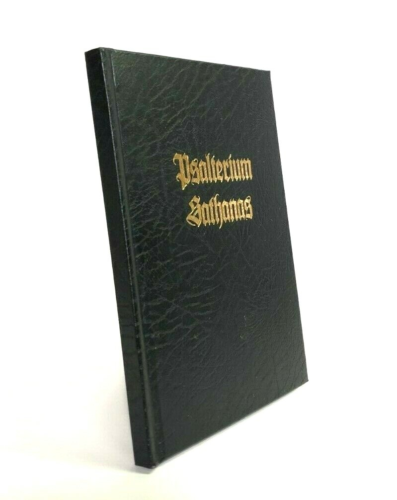 Psalterium Sathanas black leather bound Copy # 57 Strictly limited to 100 copies