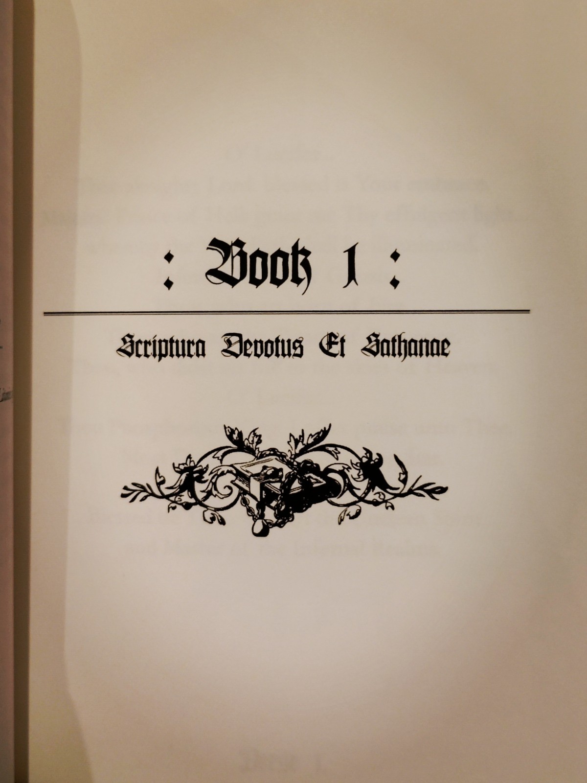 Psalterium Sathanas First Deluxe Ed 6 Of 100 Aeon Sophia Press