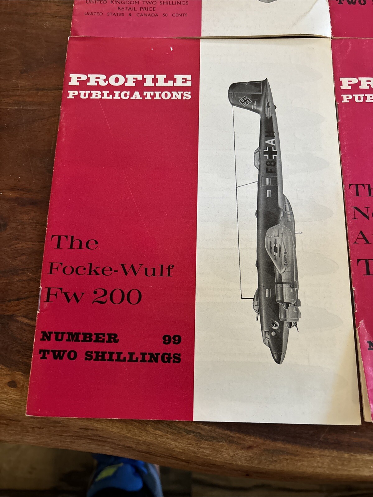 (6) Profile Publications Military Aircraft: 23, 95,99,111,155,164 Hurricane T-28