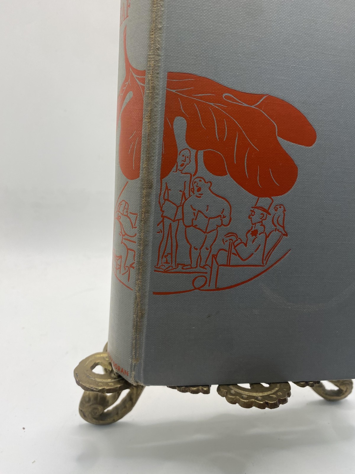 Vintage 1937 Under The Fig Leaf Edwin Greenwood Doubleday Gray Cloth HC Satire