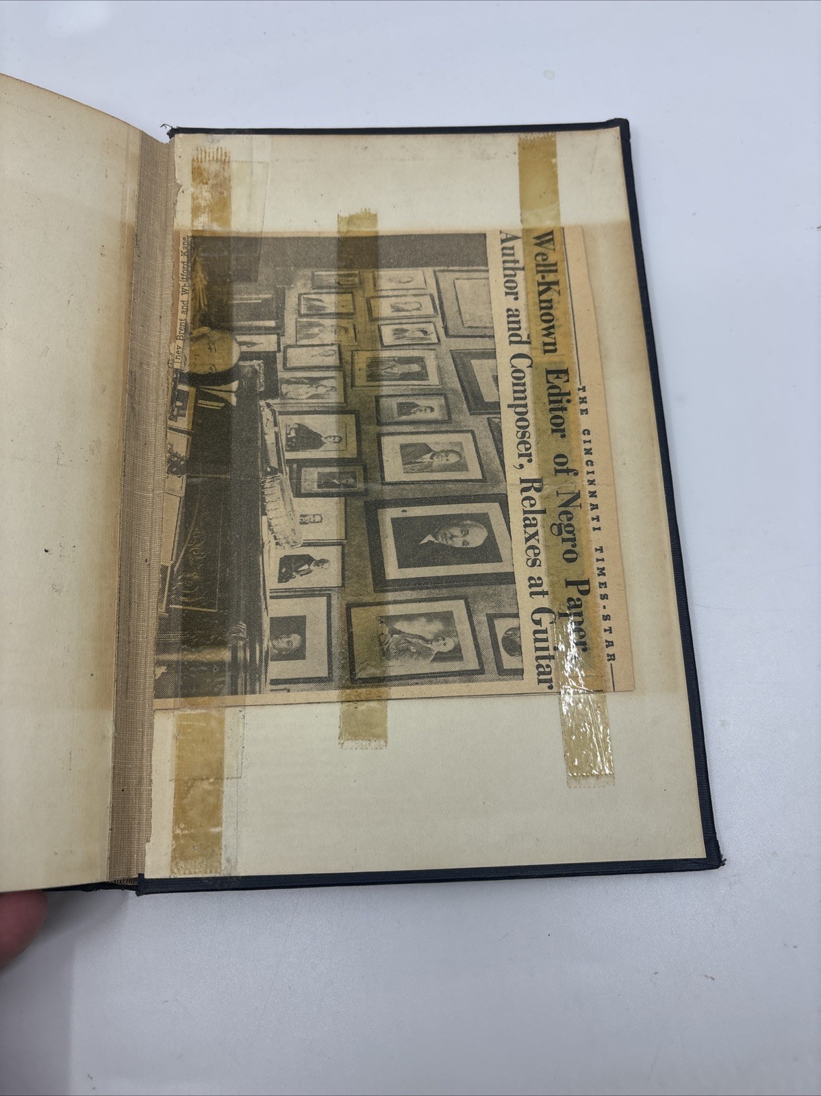Cincinnati’s Colored Citizens WP Dabney 1926 SIGNED 1st Ed African Americana NF