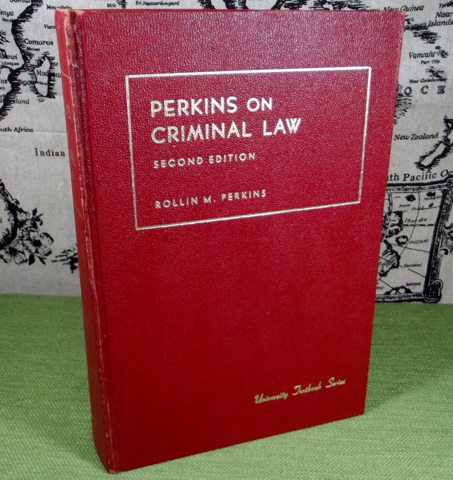 Perkins on Criminal Law Second Edition – Vintage 1969 Book Criminal Justice