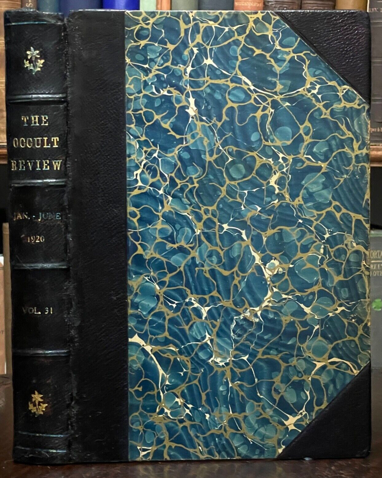 THE OCCULT REVIEW – Vol 31 (6 Issues), 1920 ALCHEMY WITCHCRAFT DIVINATION MAGICK