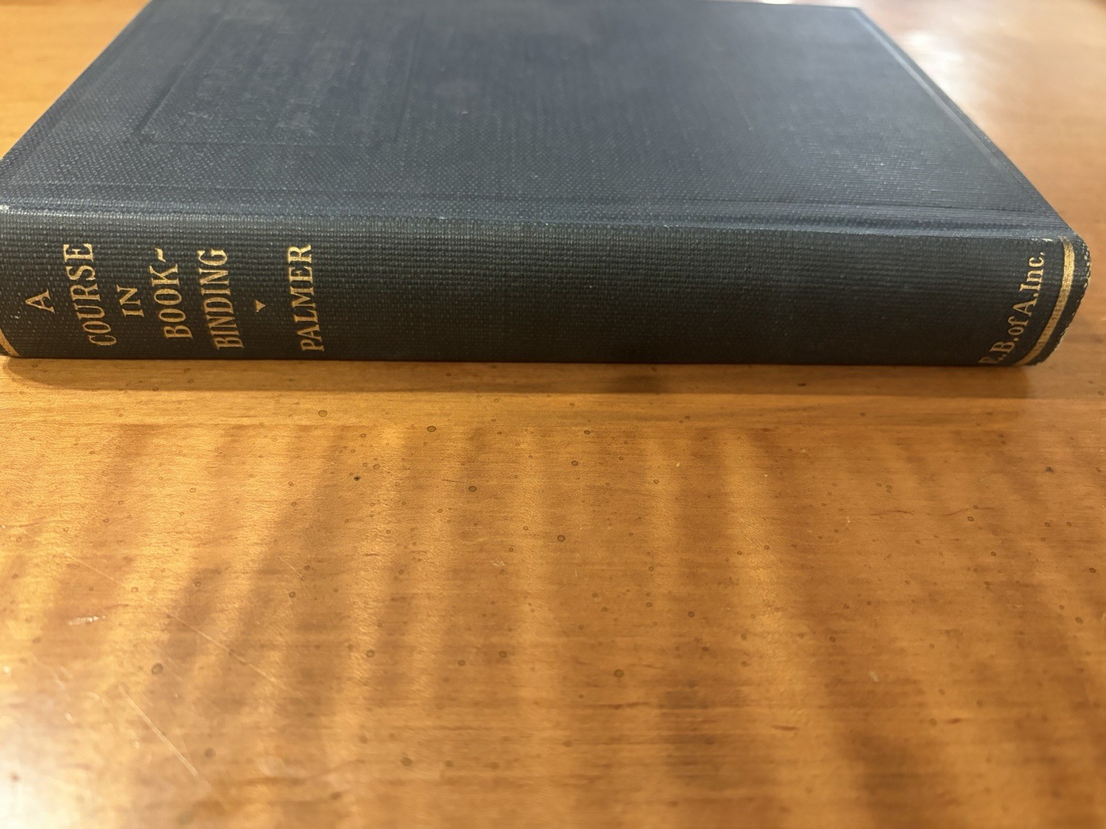 1927 A Course in Bookbinding for Vocational Training E.W. Palmer Ben Zevin