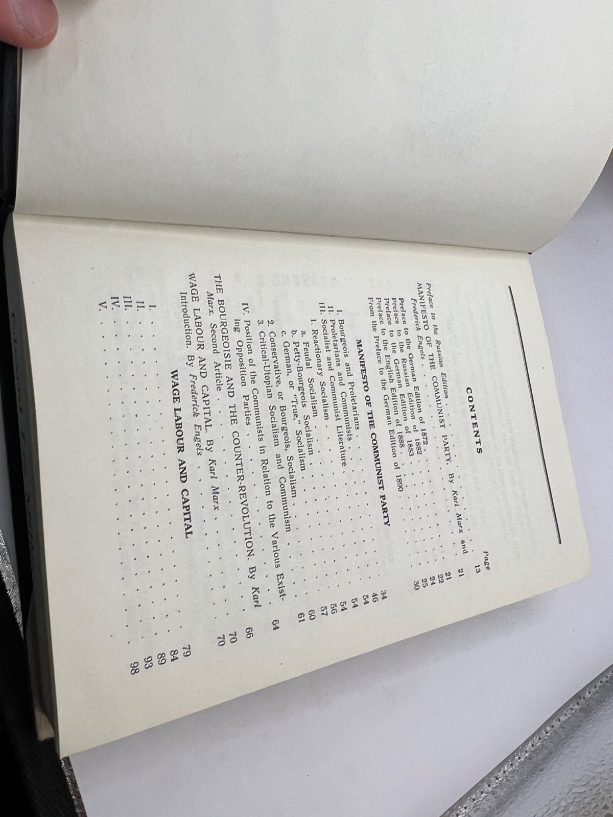 Karl Marx and Frederick Engels – Selected Works Volume I & II 1958