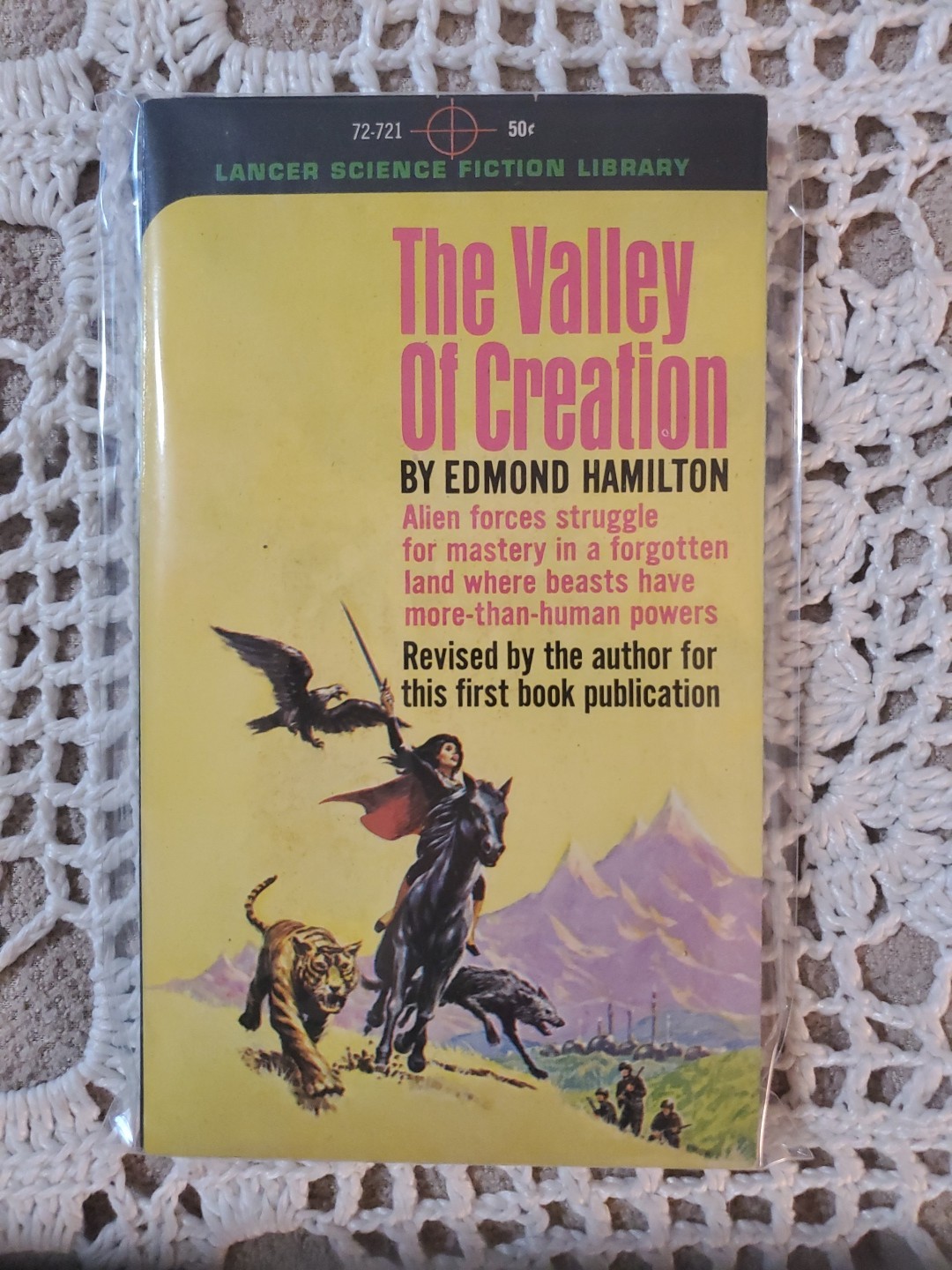 The Valley of Creation by Edmond Hamilton 1st Lancer Edition Emsh Very Good