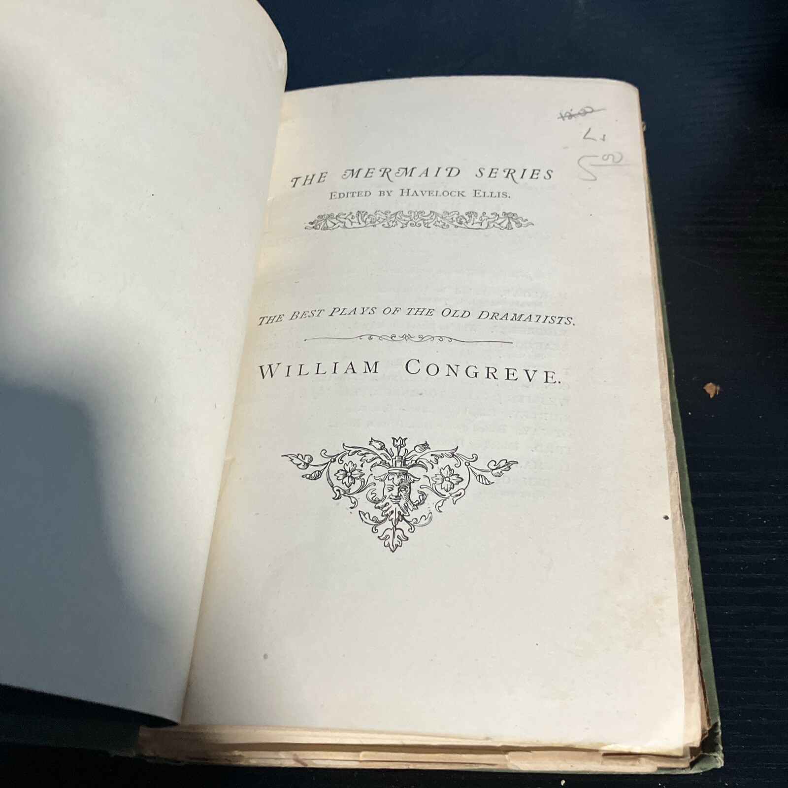 William Congreve – 1887 – Book