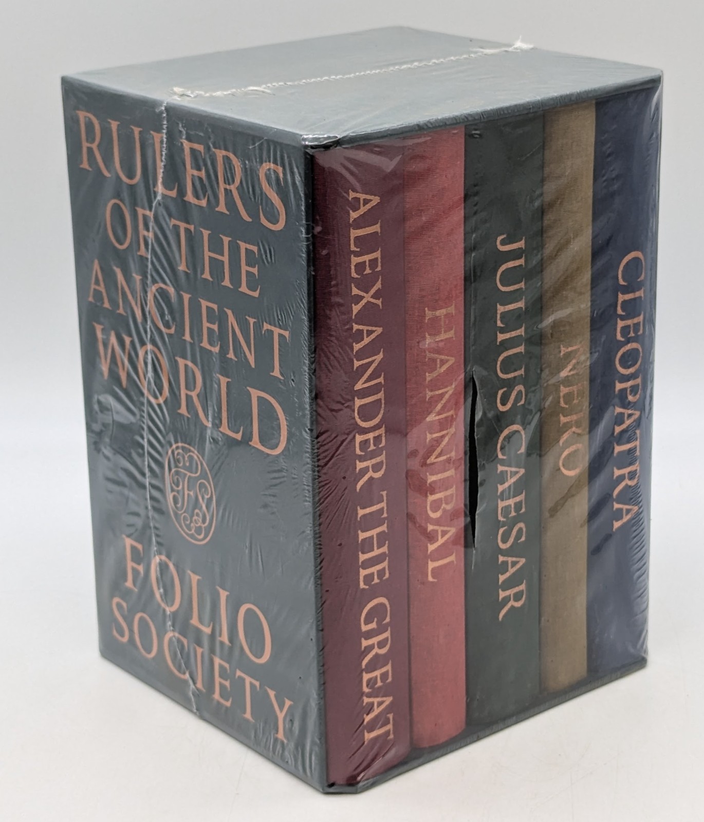 Folio Society Rulers of the Ancient World Nero Caesar 5-Volume Set – NEW SEALED