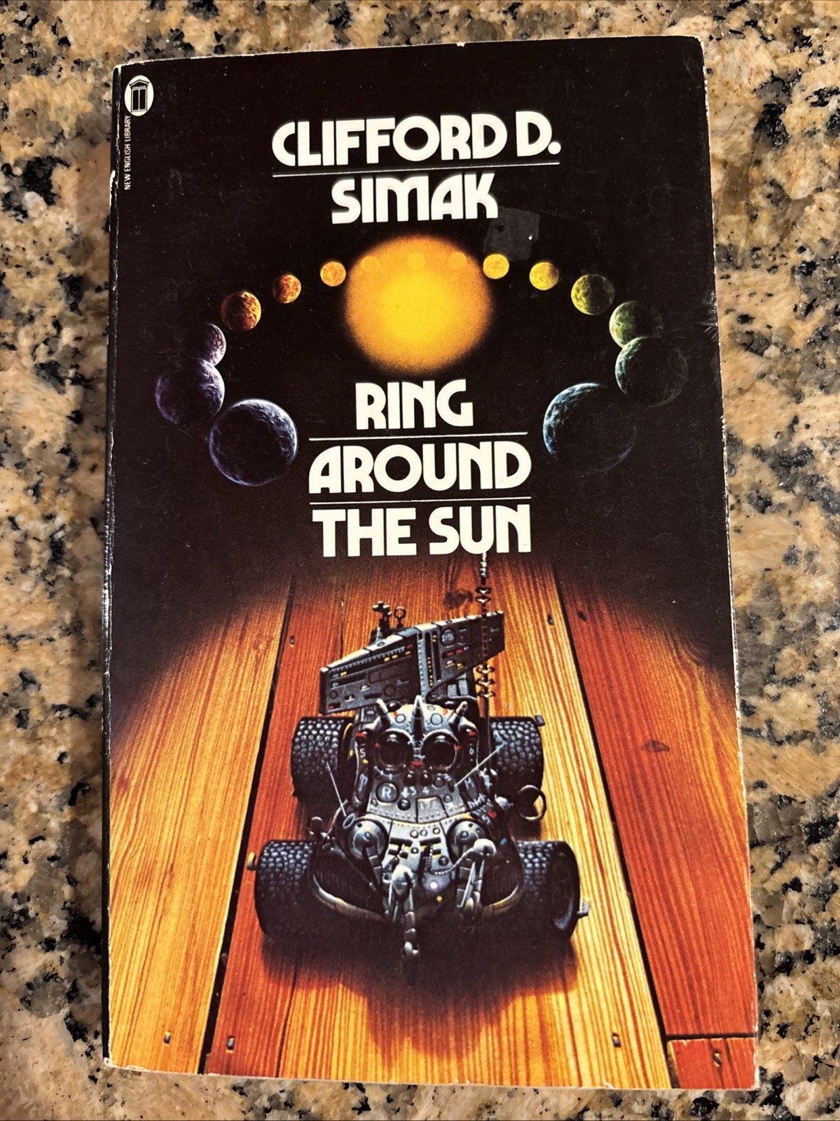 Ring Around the Sun by Clifford D. Simak Rare 1979 NEL Edition/Cover