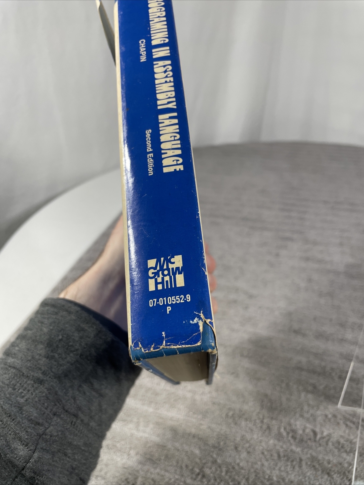 360/370 Programing In Assembly Language By Ned Chapin Hardcover Dust Jacket 1973