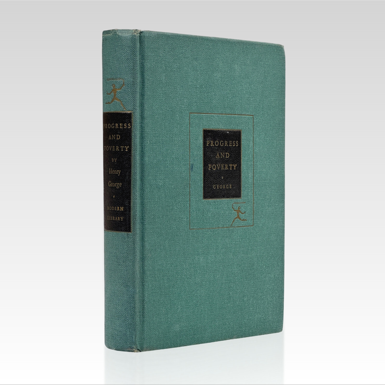 HENRY GEORGE. Modern Library Series. Progress and Poverty HC VG VINTAGE
