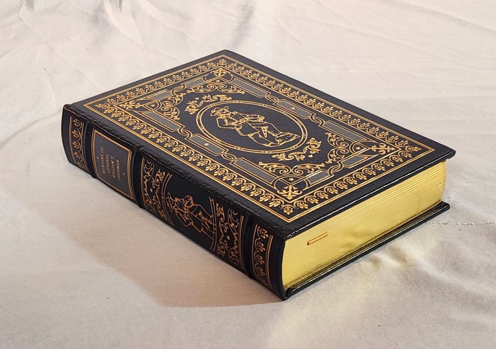 Easton Press Civil War Library: Memoirs of General William T. Sherman. Leather.