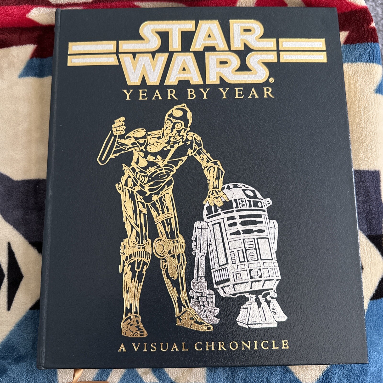 STAR WARS Year by Year A Visual Chronicle Leather Hardcover by Easton Press