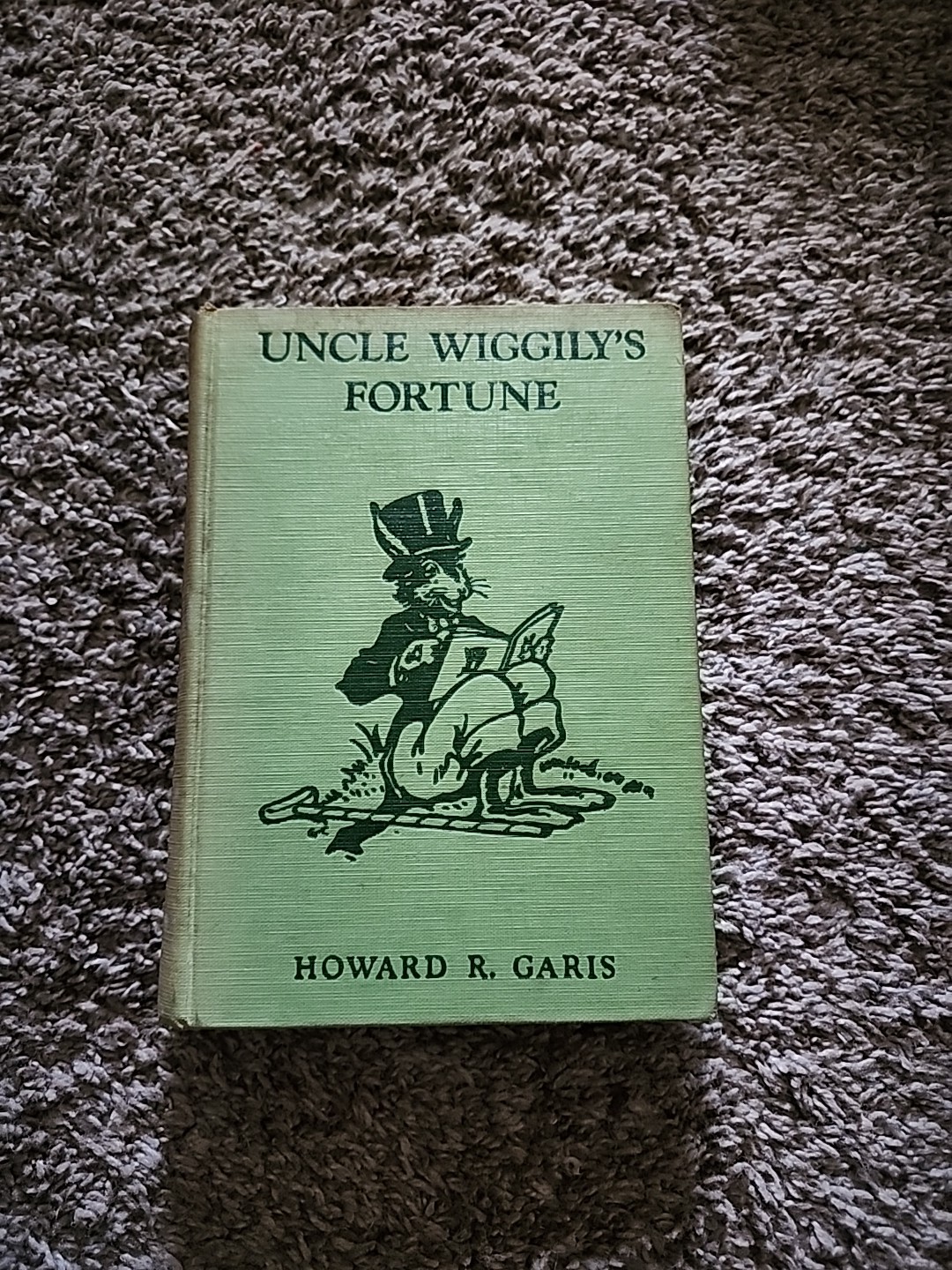 Vintage Uncle Wiggily’s Fortune-Howard R. Garis. llustrated by Elmer Rache. 1942
