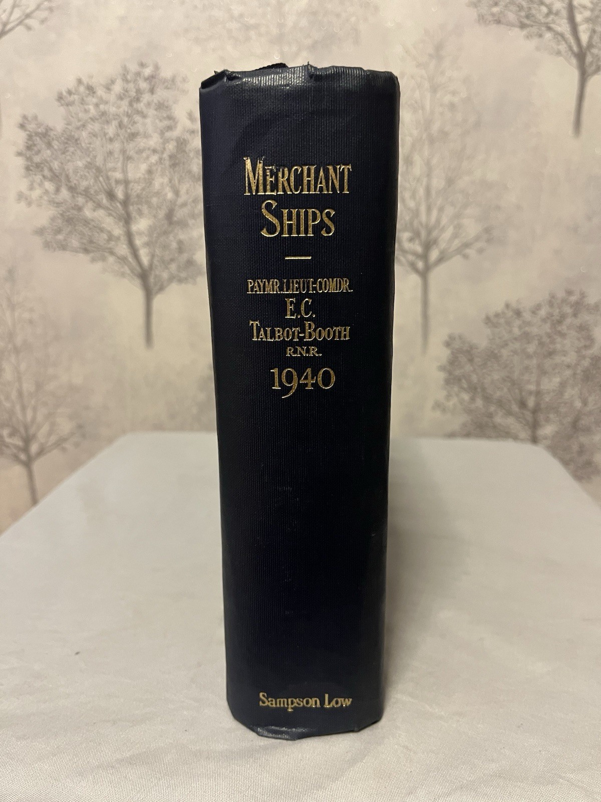 Merchant Ships By Talbot-Booth 1940 ORIGINAL In Very Good Condition