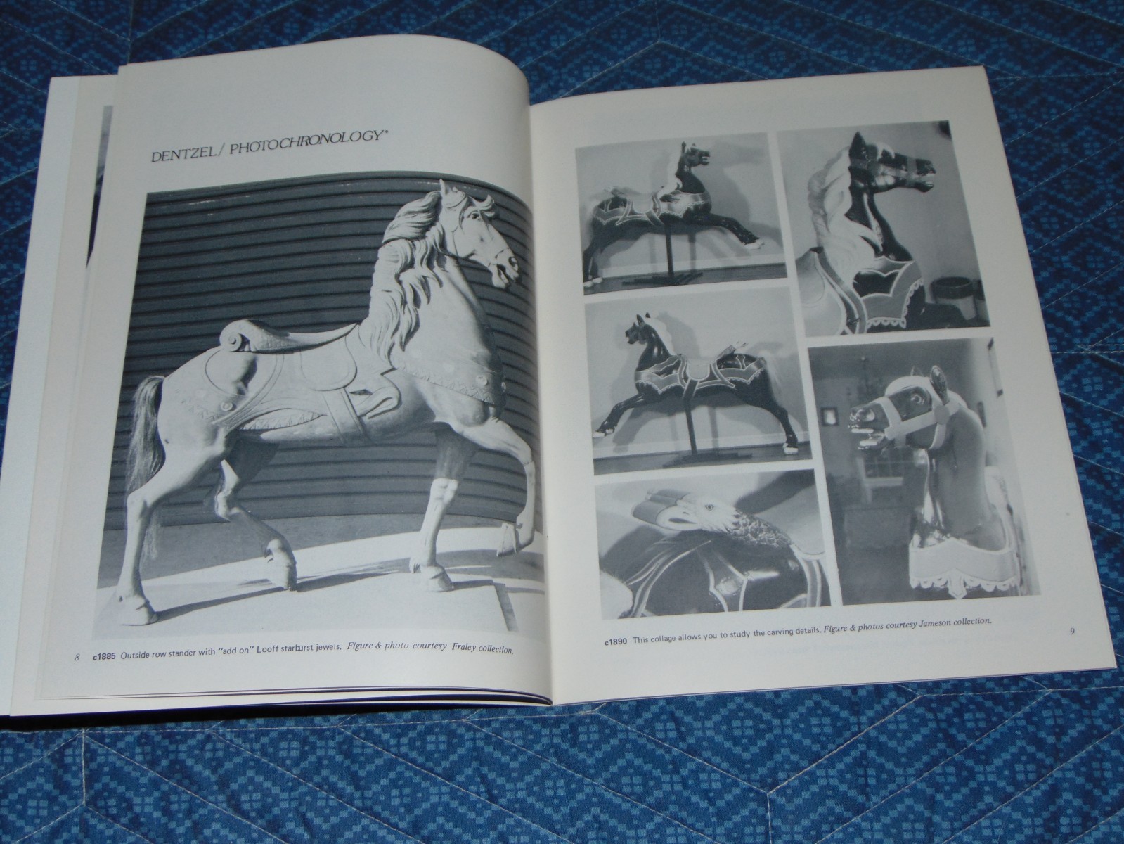 ORIGINAL OCT/NOV 1982 „CARROUSEL ART“ MAGAZINE #19 FEATURING DENTZEL HORSES