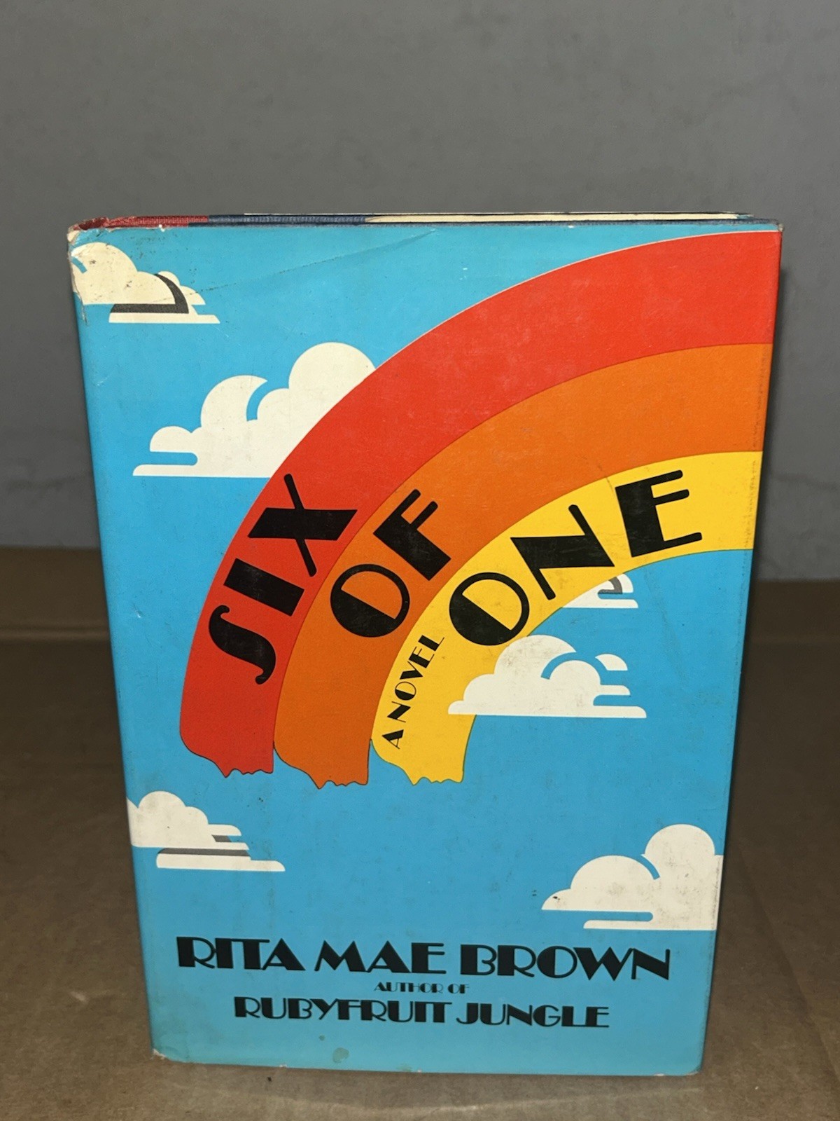 Six of One by Rita Mae Brown 1978 First Edition/Printing Hardcover + DJ