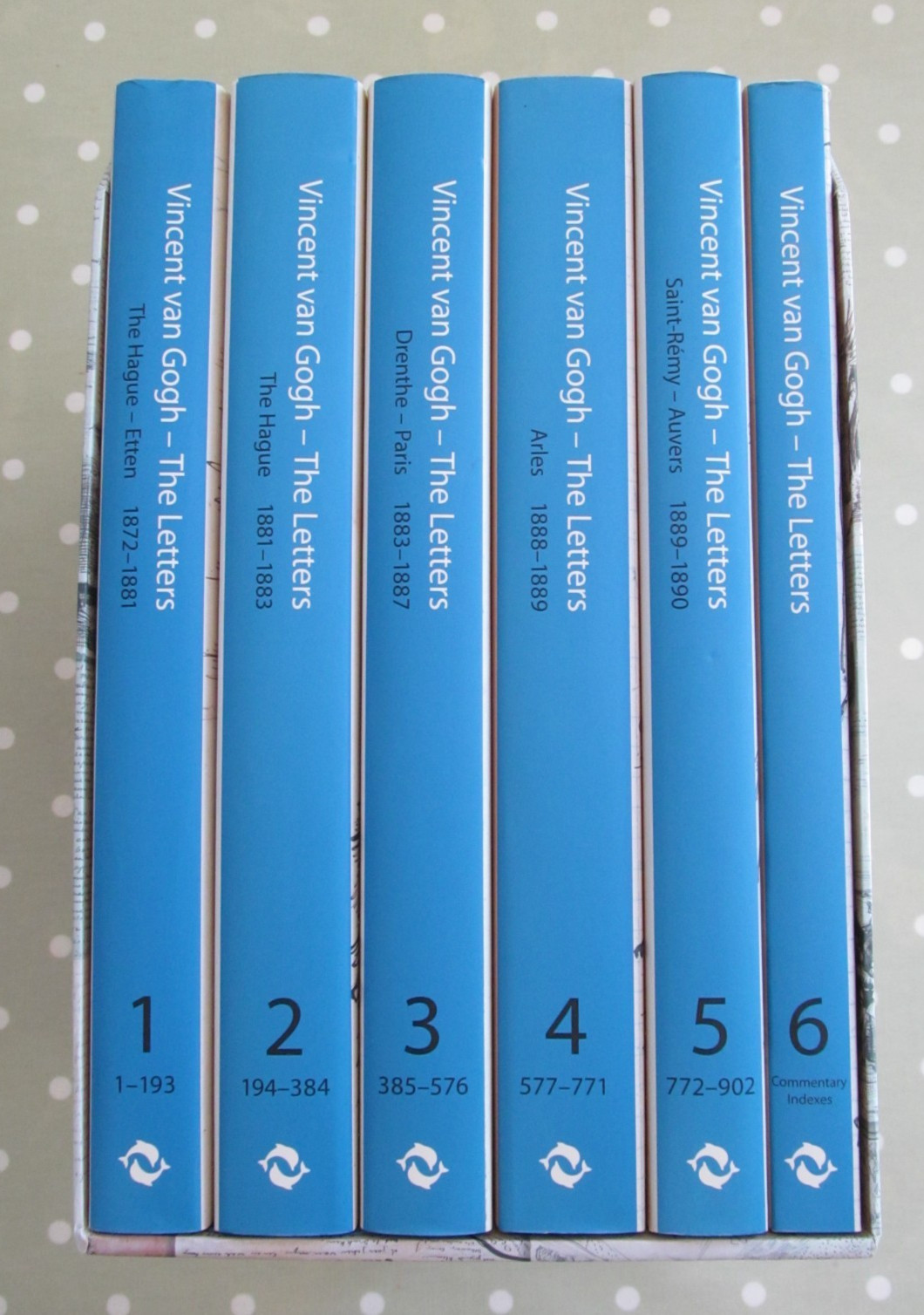 VINCENT VAN GOGH – THE LETTERS COMPLETE BOX SET THAMES & HUDSON HB DJ DATED 2009