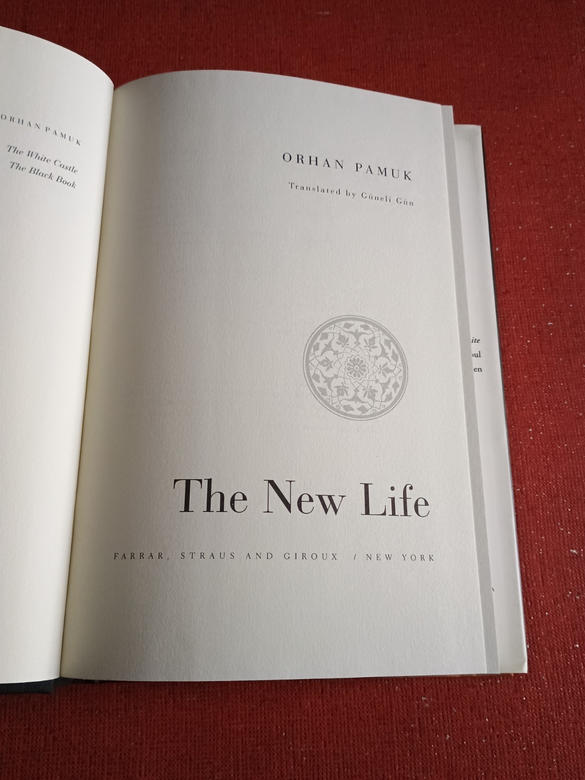 The New Life Orhan Pamuk Hardback First Edition with Dust Jacket 1997