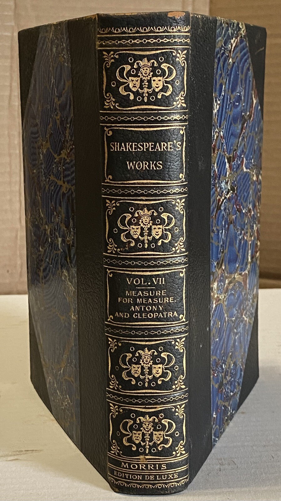 Shakespeare’s Works Elgin Ed. Deluxe Vol. VII Anthony&Cleopatra #360 Morris 1901