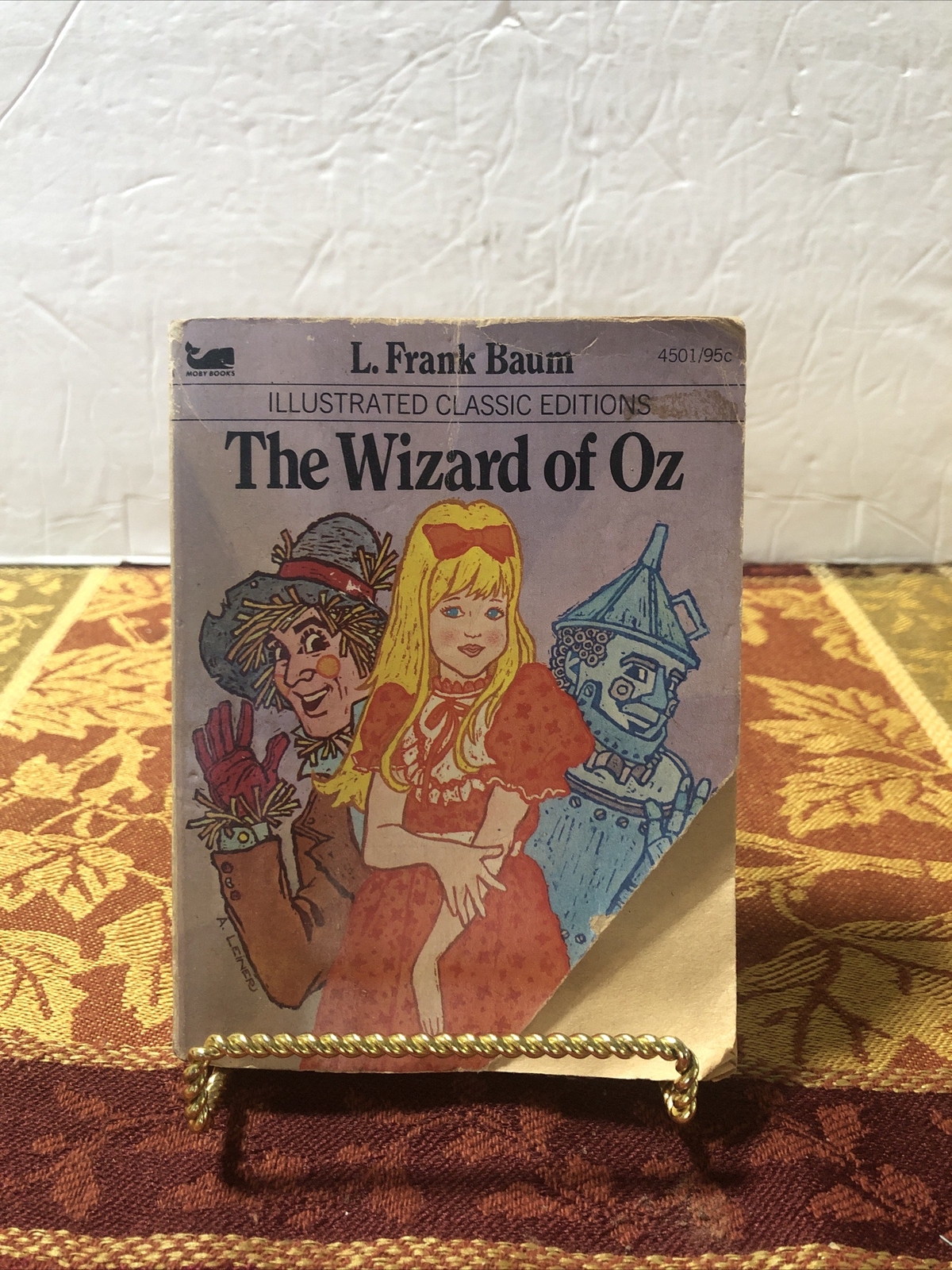 The Wizard Of Oz Illustrated By L. Frank Baum Vintage Paperback 1977