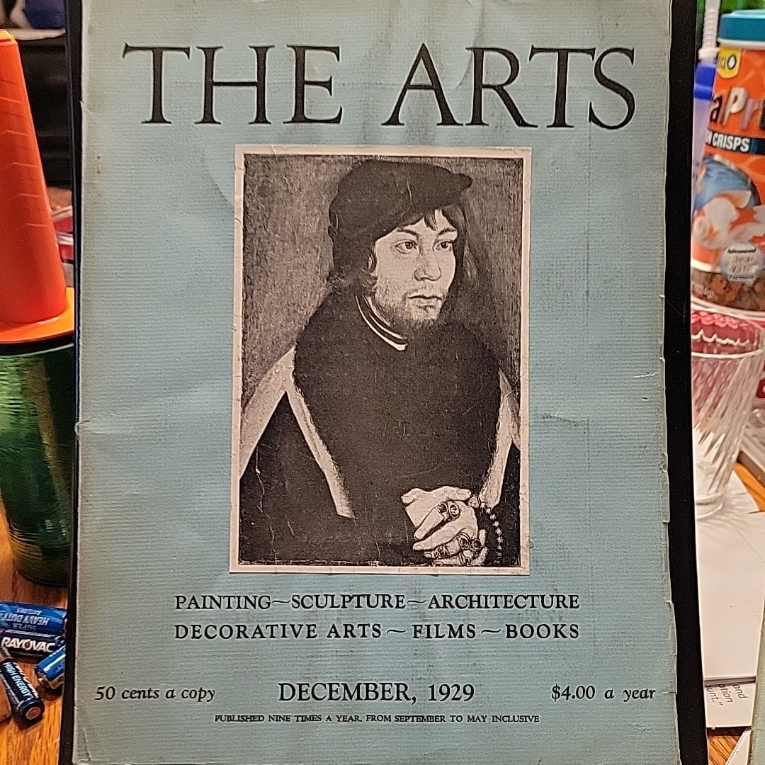 THE ARTS Magazine Vintage Lot Of 4 March November December 1929 November 1930