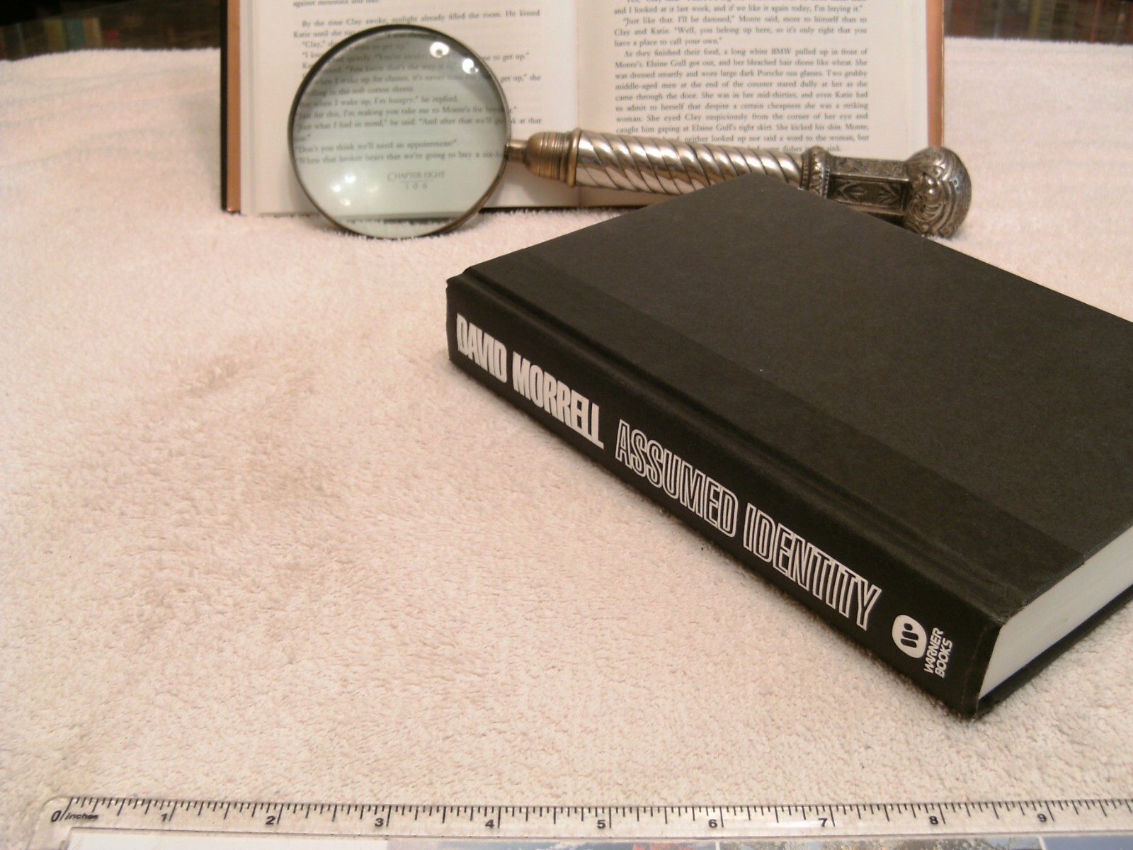 David Morrell *ASSUMED IDENTY* HC/DJ 1st Edition – 1st Printing