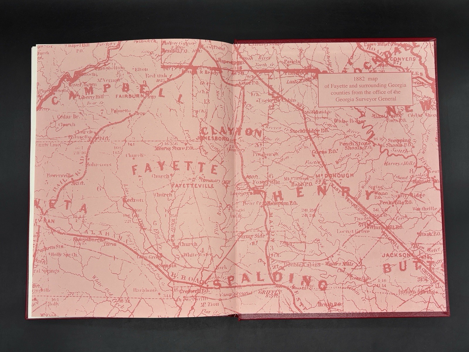 The Fayette County Georgia Heritage Book~History~Genealogy~Families~Photos~2003