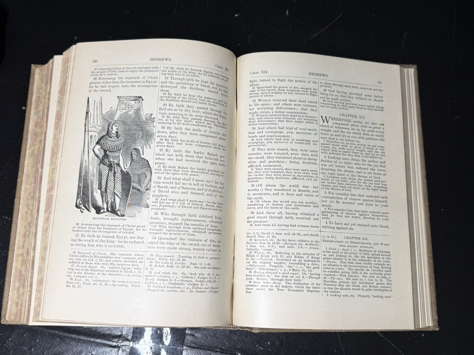 The Students‘ Bible Commentary Illustrated Color Map 1908 HC