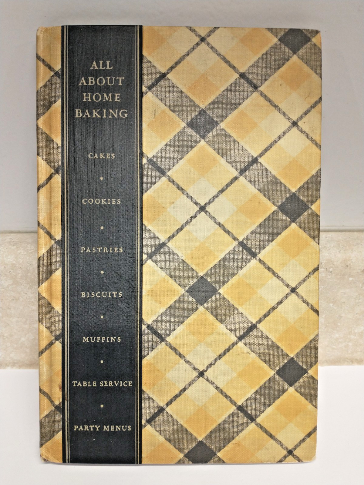 1933 ALL ABOUT HOME BAKING Cookbook General Foods Second Edition 1933