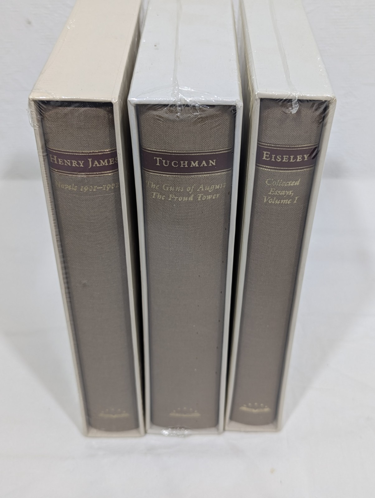 NEW Library of America 3 Vol Bundle Henry James Tuchman Eiseley SEALED LOA